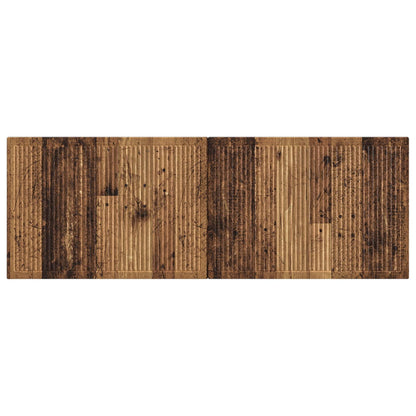 Wandgemonteerd Hoofdeinde EDE Oud hout Bewerkt hout