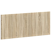 Hoofdbord wandmontage 120x3x50 cm Sonoma eiken