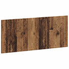 Wandgemonteerd Hoofdeinde EDE Oud hout Bewerkt hout