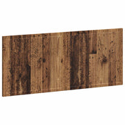 Hoofdbord wandmontage 120x50 cm bewerkt hout