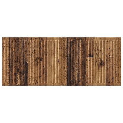 Wandgemonteerd Hoofdeinde EDE Oud hout Bewerkt hout