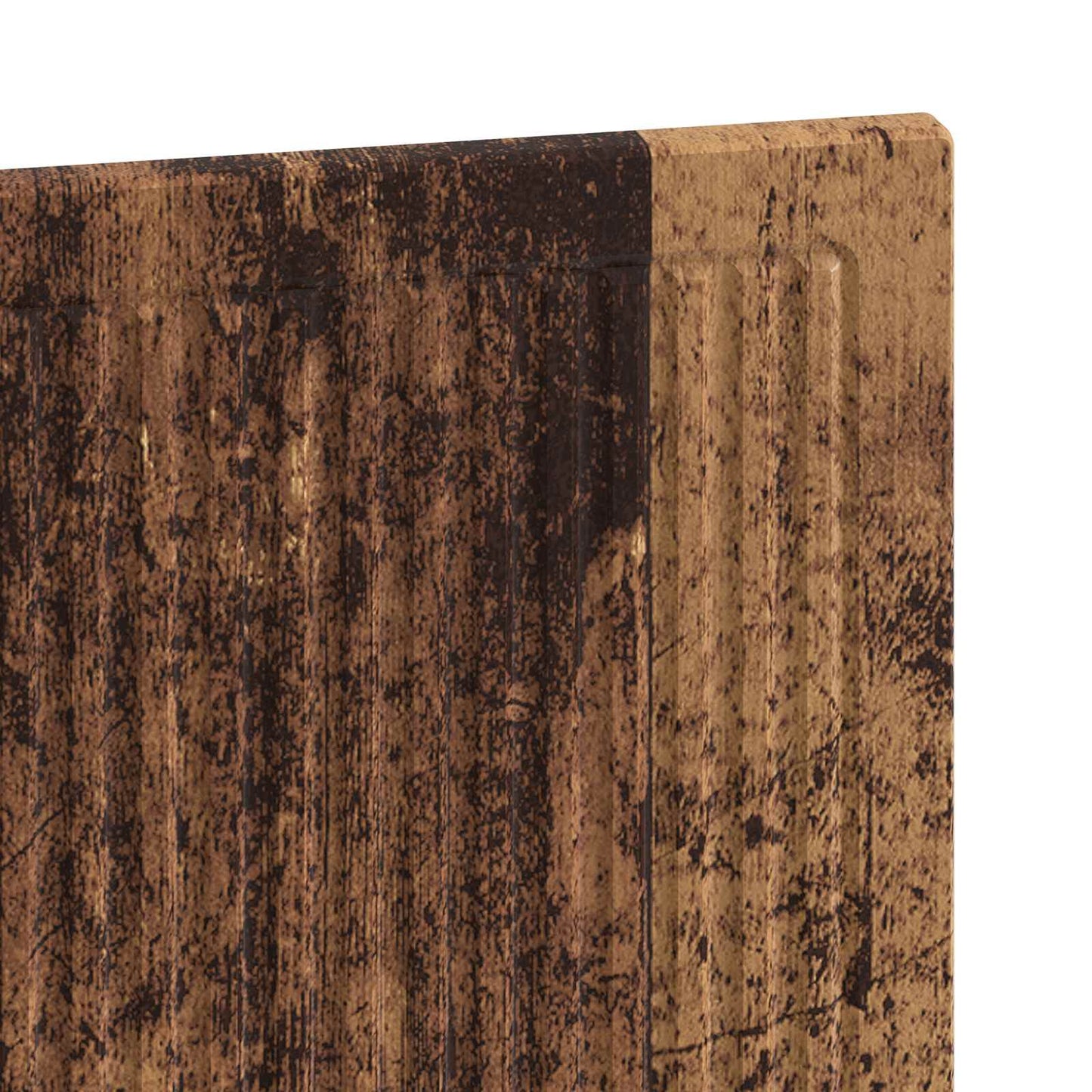 Wandgemonteerd Hoofdeinde EDE Oud hout Bewerkt hout