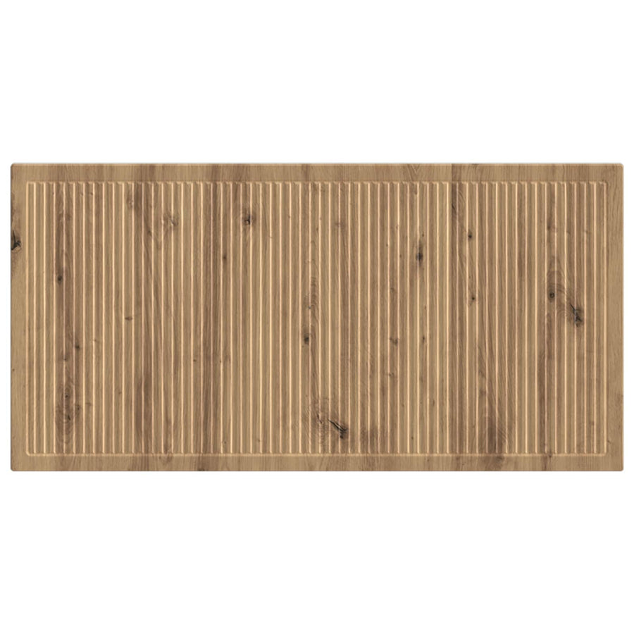 Wandgemonteerd Hoofdeinde EDE Artisanaal eiken Bewerkt hout