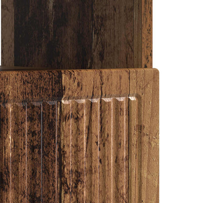 LED tv-meubel Oud hout Bewerkt hout
