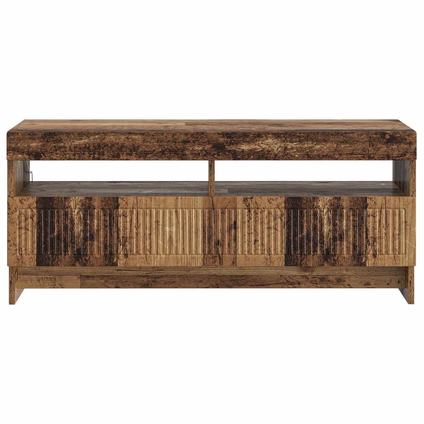 LED tv-meubel Oud hout Bewerkt hout