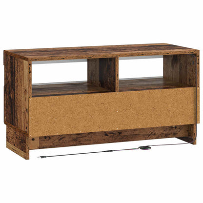 LED tv-meubel Oud hout Bewerkt hout