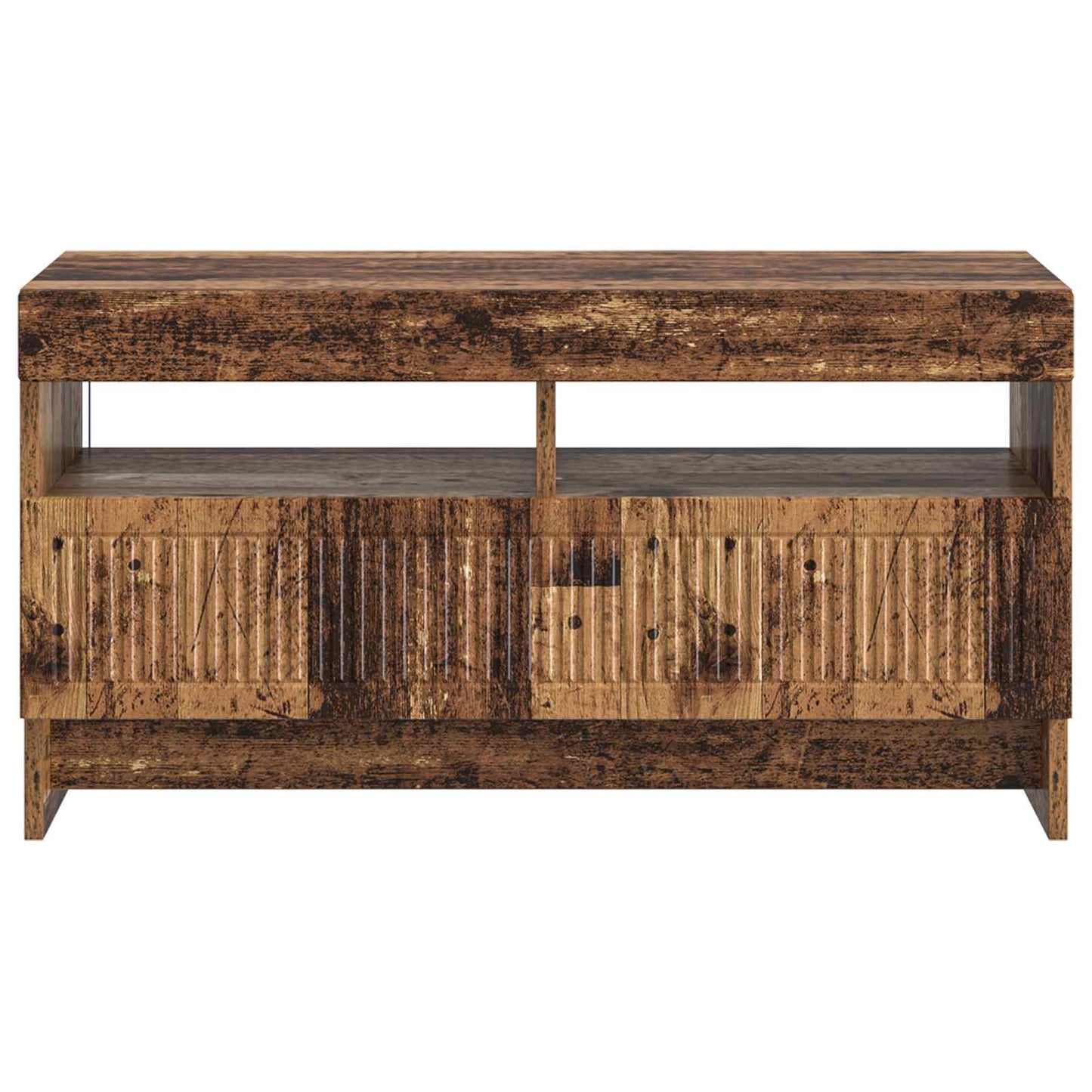 LED tv-meubel Oud hout Bewerkt hout