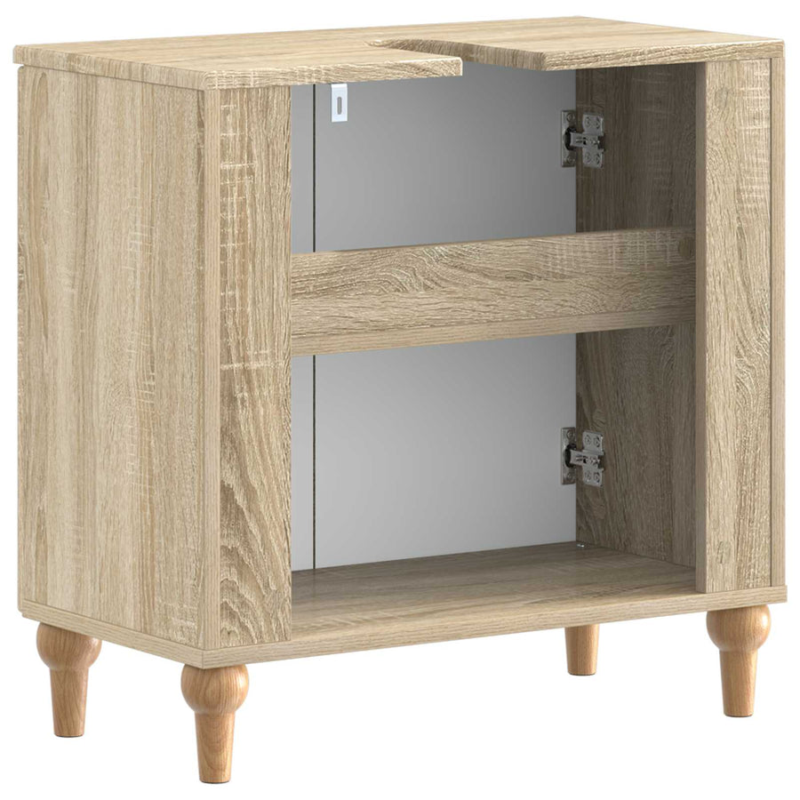 Badkamer wastafelkast ALKMAAR Sonoma Eiken 59,5 x 31,5 x 59 cm