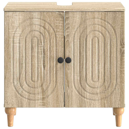 Badkamer wastafelkast ALKMAAR Sonoma Eiken 59,5 x 31,5 x 59 cm