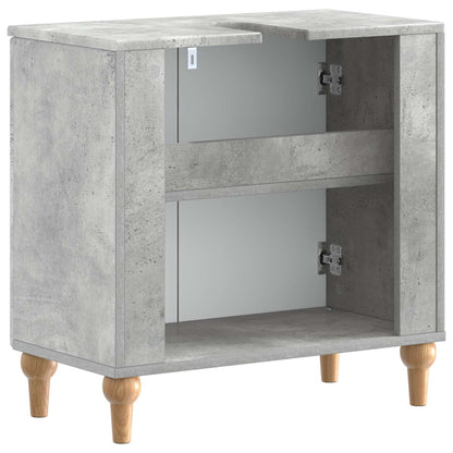 Badkamer wastafelkast ALKMAAR Betongrijs 59,5 x 31,5 x 59 cm