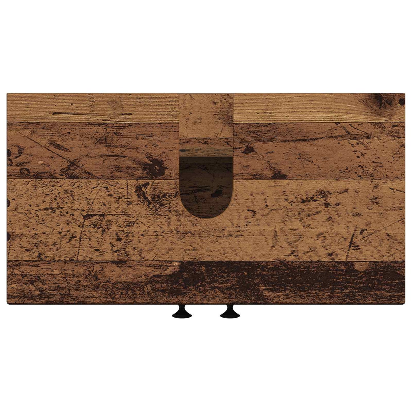 Badkamer wastafelkast ALKMAAR Oud hout 59,5 x 31,5 x 59 cm