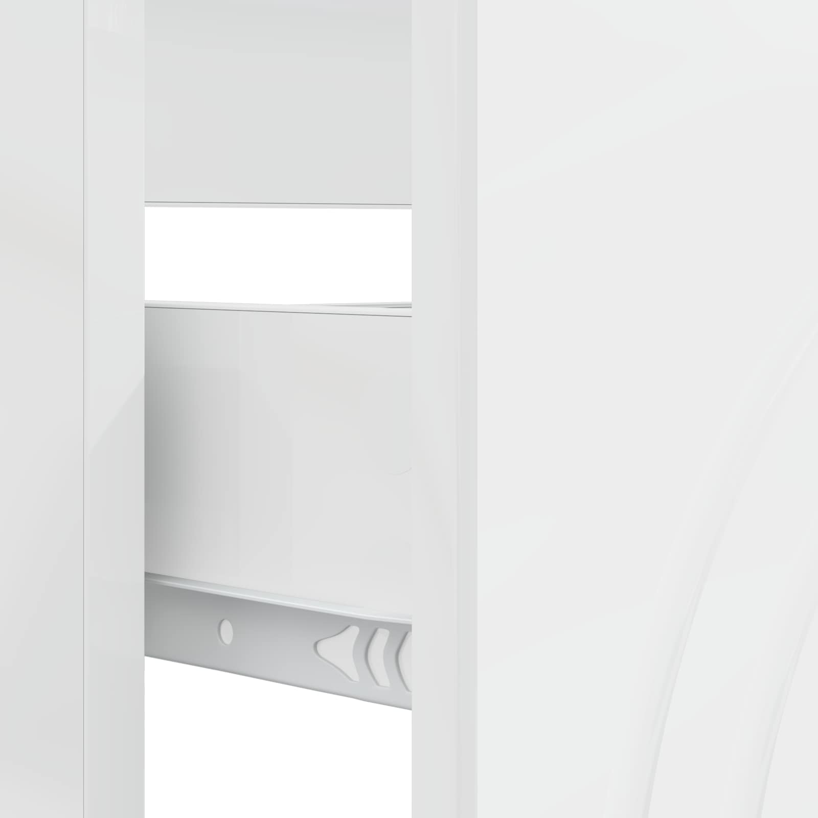 Badkamer wastafelkast ALKMAAR Hoogglans Wit 82 x 41 x 59 cm