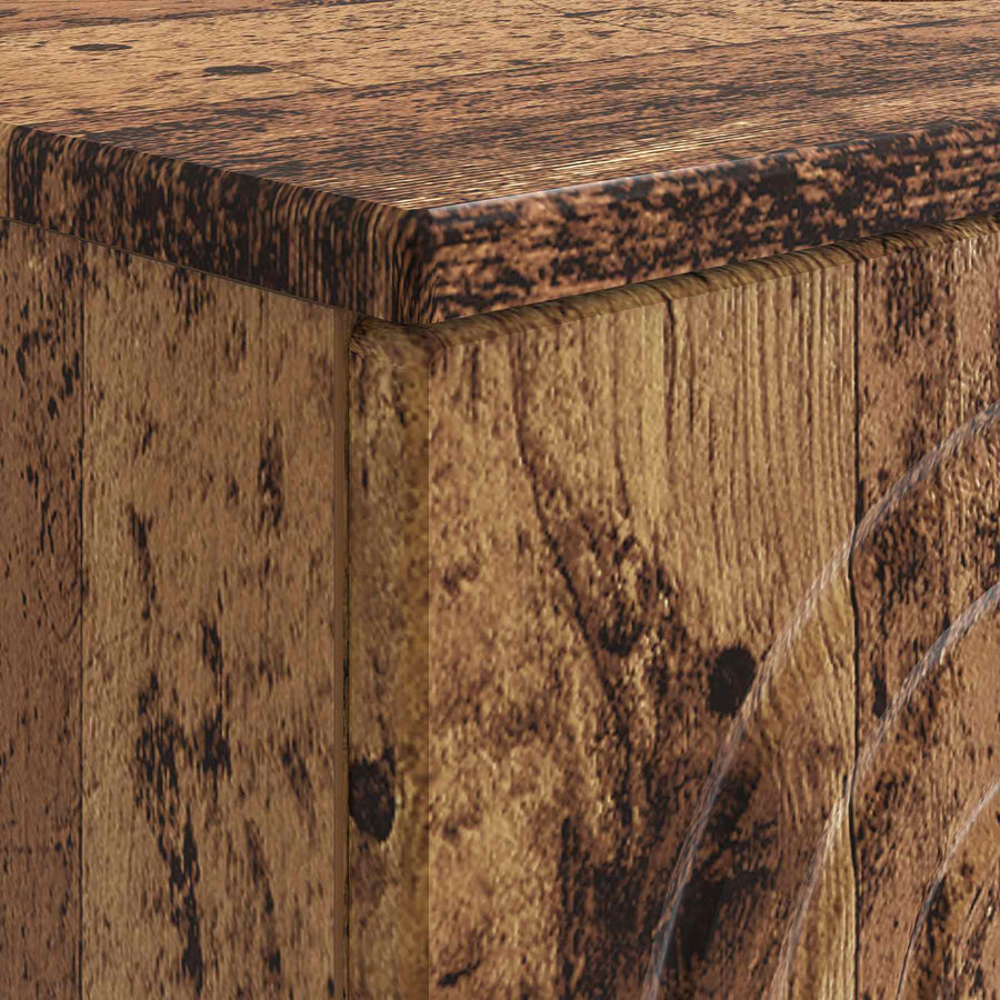 Badkamer wastafelkast ALKMAAR Oud hout 82 x 41 x 59 cm
