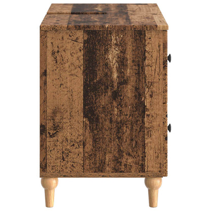Badkamer wastafelkast ALKMAAR Oud hout 82 x 41 x 59 cm