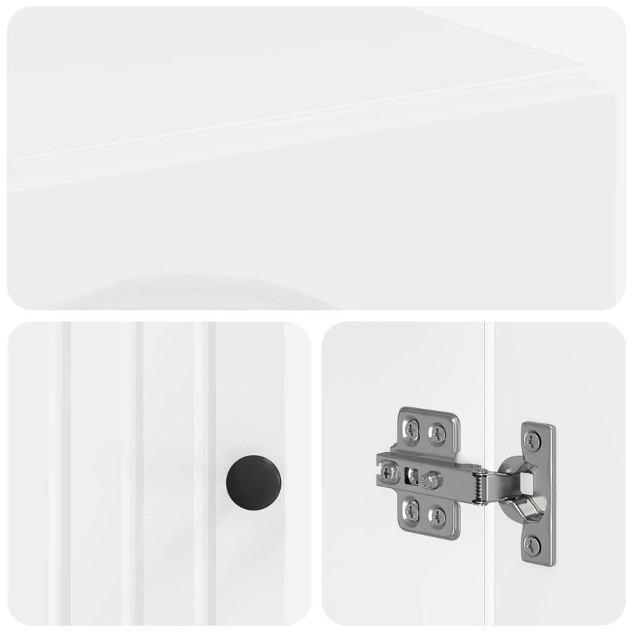 Badkamer wandkast ALKMAAR Hoogglans Wit 30 x 31 x 59 cm