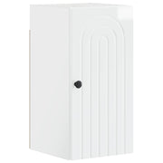 Badkamer wandkast 30x31x59 cm hoogglans wit