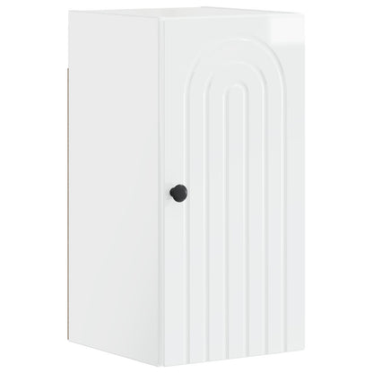 Badkamer wandkast ALKMAAR Hoogglans Wit 30 x 31 x 59 cm