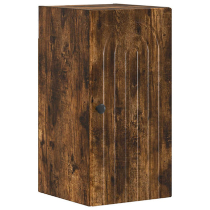 Badkamer wandkast ALKMAAR Gerookt eiken 30 x 31 x 59 cm