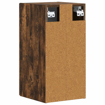Badkamer wandkast ALKMAAR Gerookt eiken 30 x 31 x 59 cm