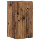 Badkamer wandkast ALKMAAR Oud hout 30 x 31 x 59 cm Bewerkt hout
