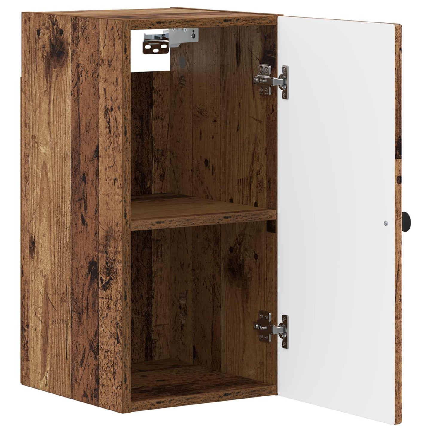 Badkamer wandkast ALKMAAR Oud hout 30 x 31 x 59 cm Bewerkt hout