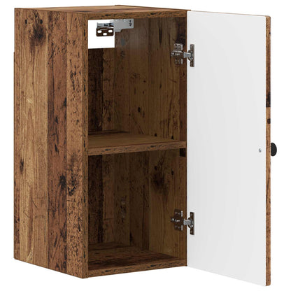 Badkamer wandkast ALKMAAR Oud hout 30 x 31 x 59 cm Bewerkt hout