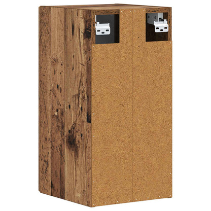 Badkamer wandkast ALKMAAR Oud hout 30 x 31 x 59 cm Bewerkt hout