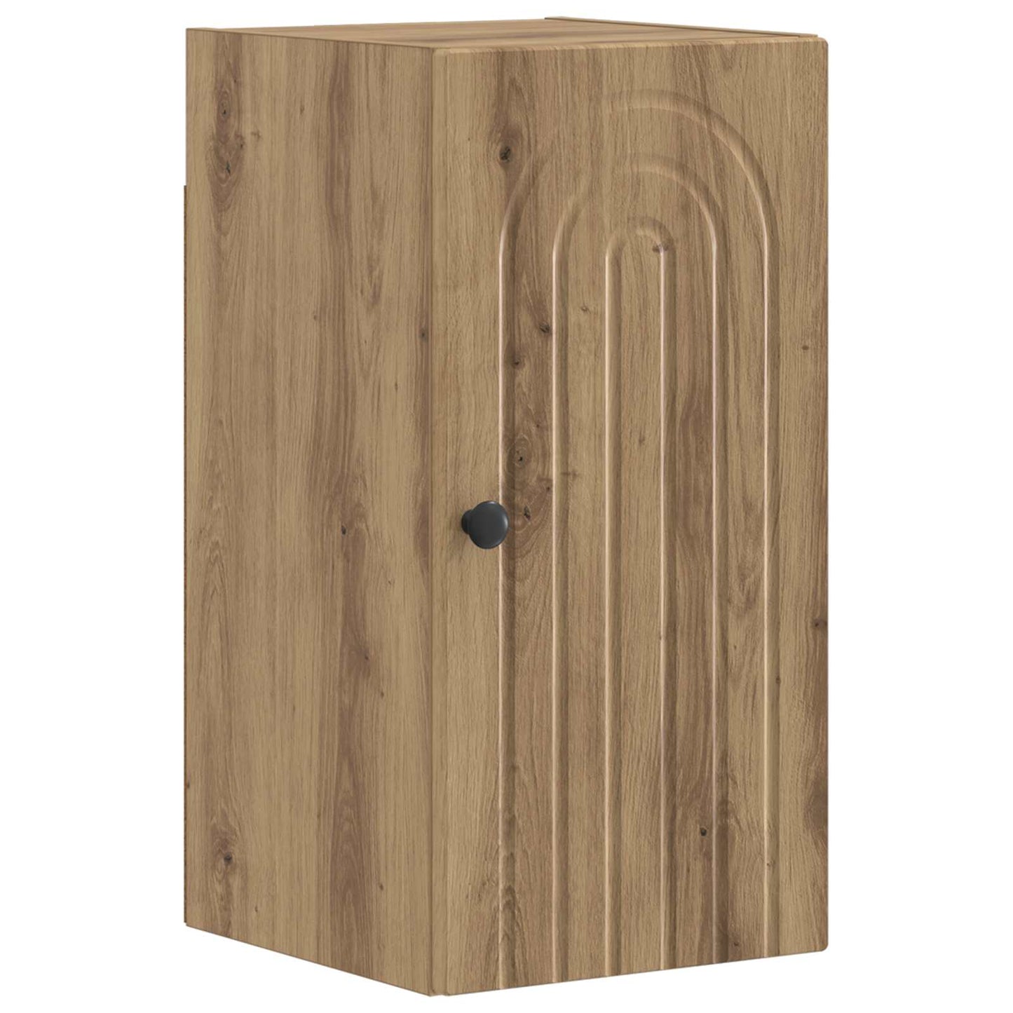 Badkamer wandkast ALKMAAR Artisanaal eiken 30 x 31 x 59 cm