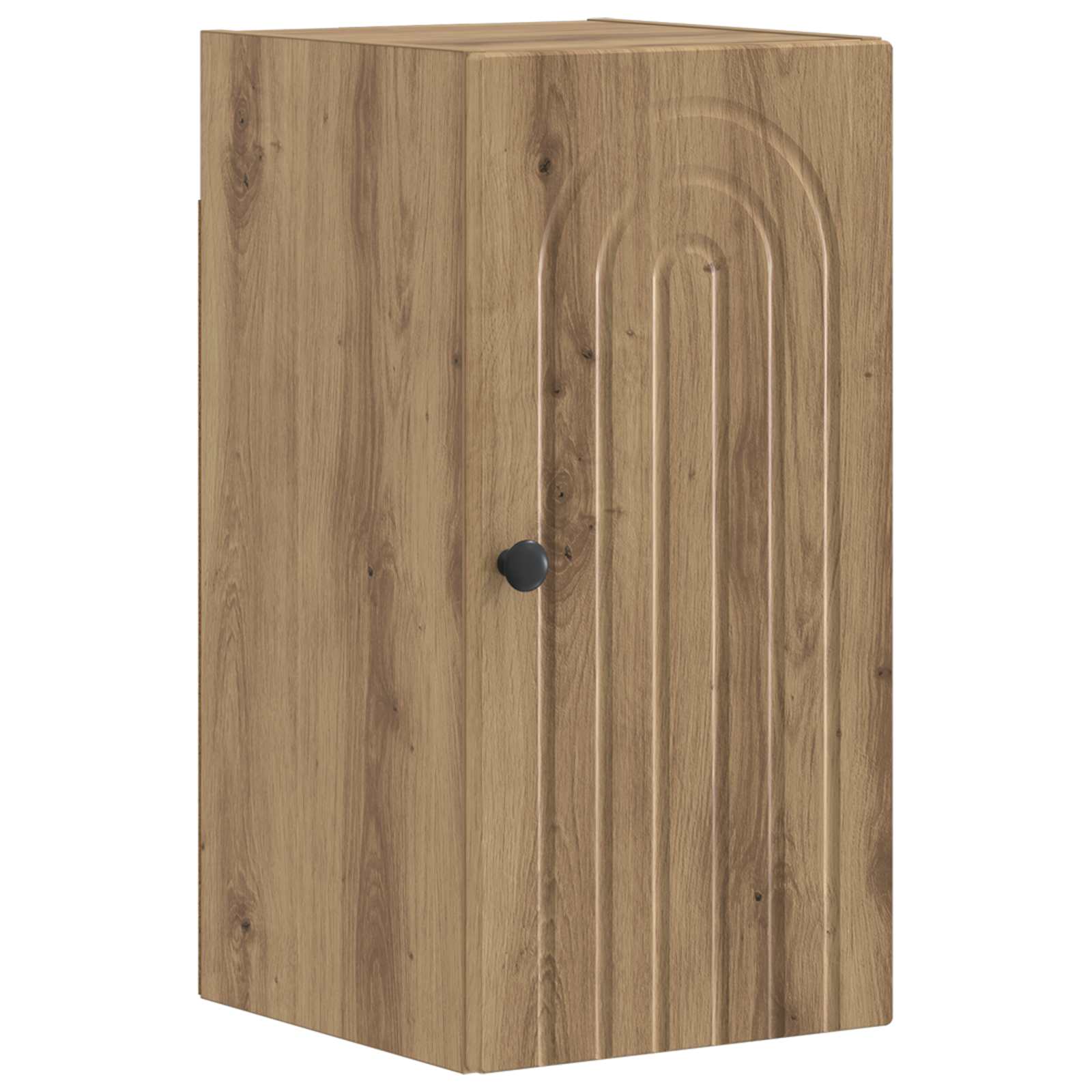 Badkamer wandkast ALKMAAR Artisanaal eiken 30 x 31 x 59 cm