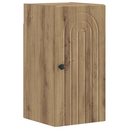 Badkamer wandkast ALKMAAR Artisanaal eiken 30 x 31 x 59 cm