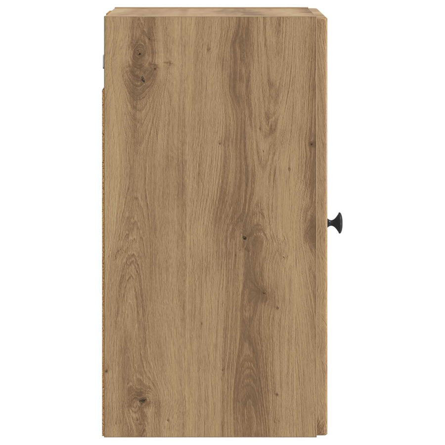 Badkamer wandkast ALKMAAR Artisanaal eiken 30 x 31 x 59 cm