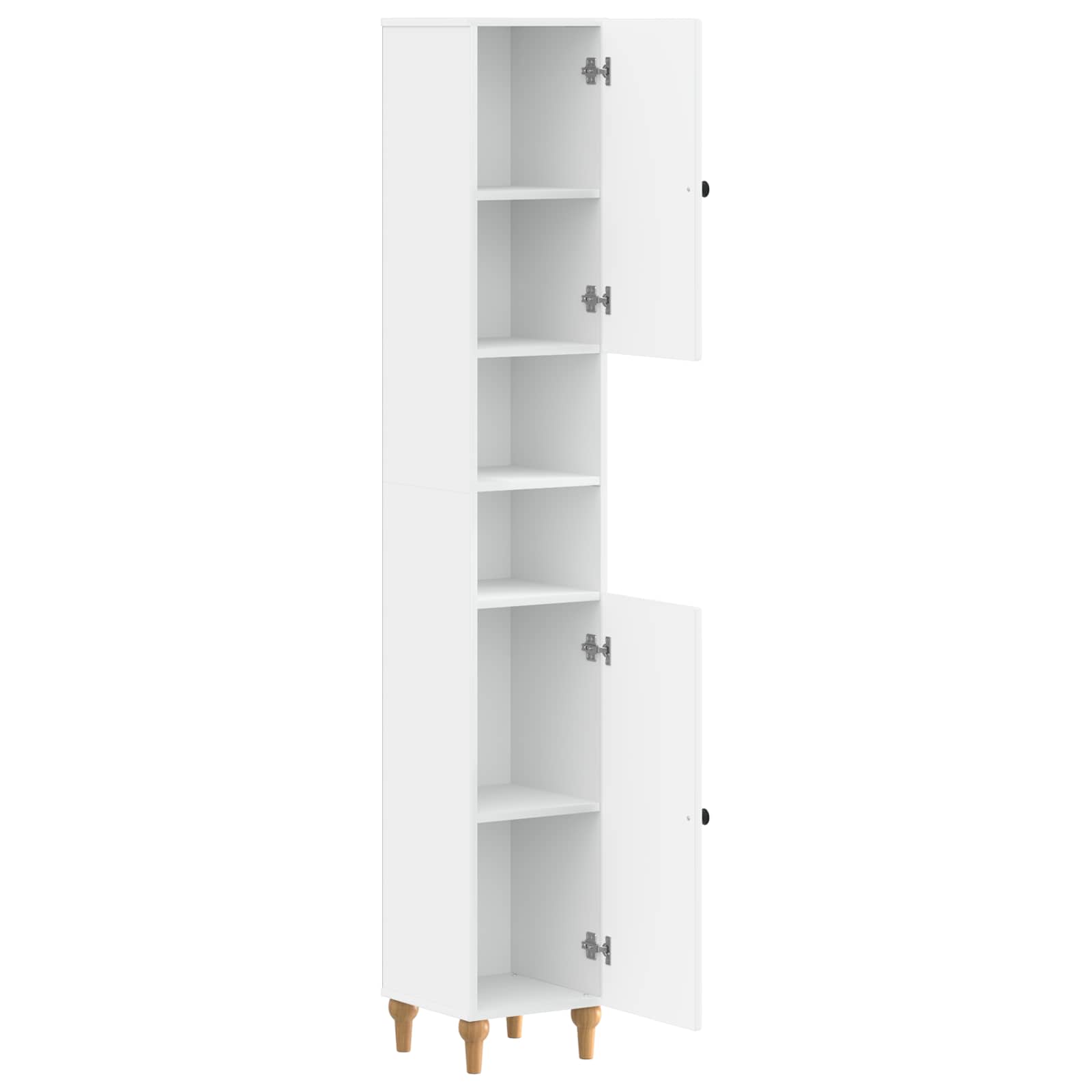 Badkamerkast met Open Plank ALKMAAR Wit 30 x 31 x 190 cm
