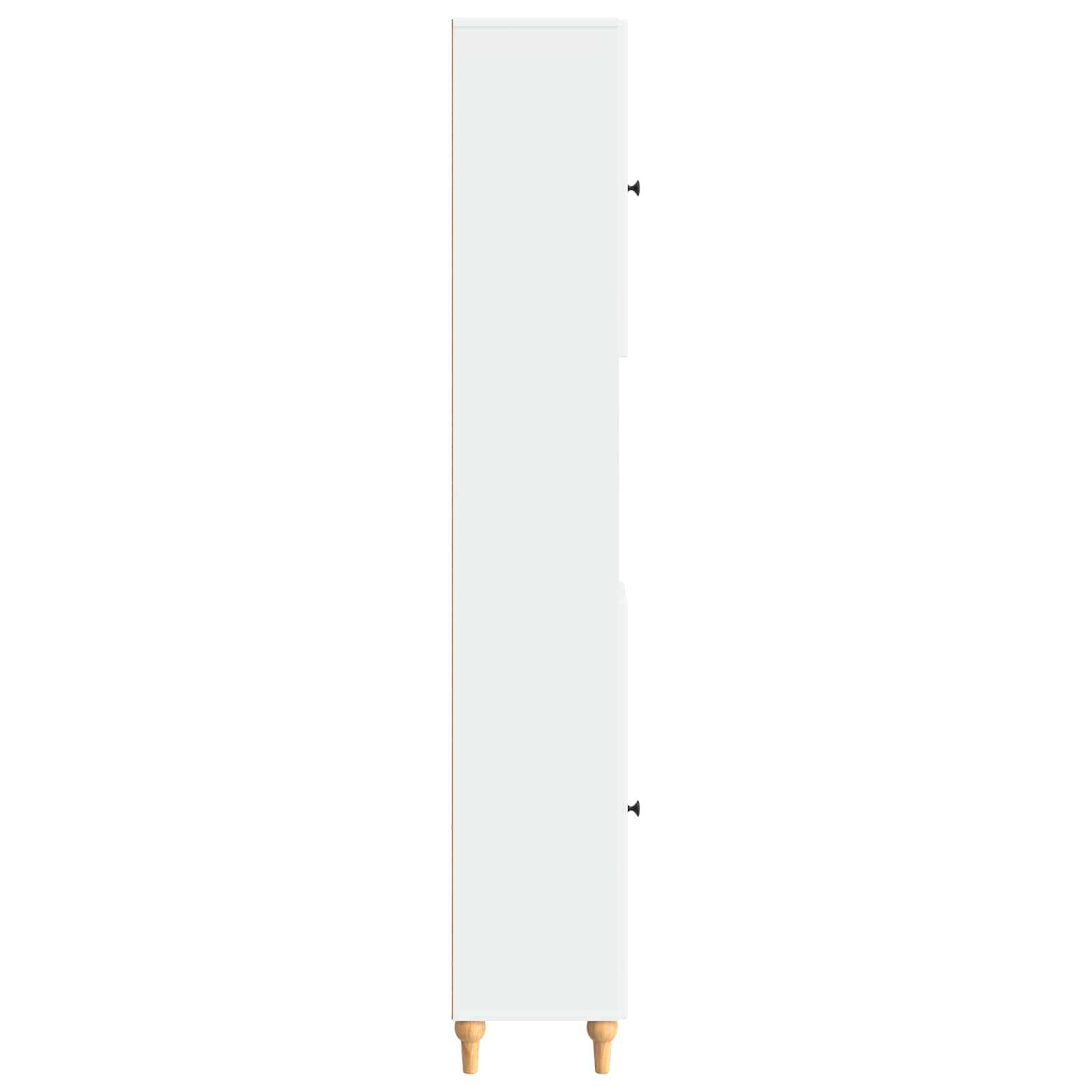 Badkamerkast met Open Plank ALKMAAR Wit 30 x 31 x 190 cm