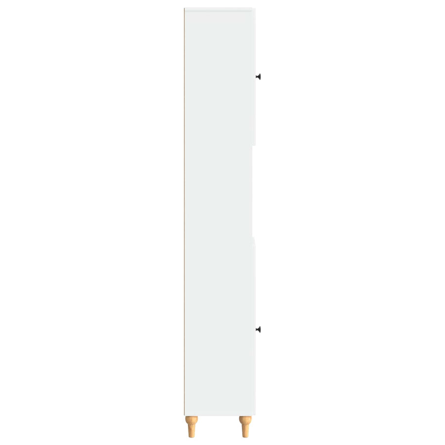 Badkamerkast met Open Plank ALKMAAR Wit 30 x 31 x 190 cm