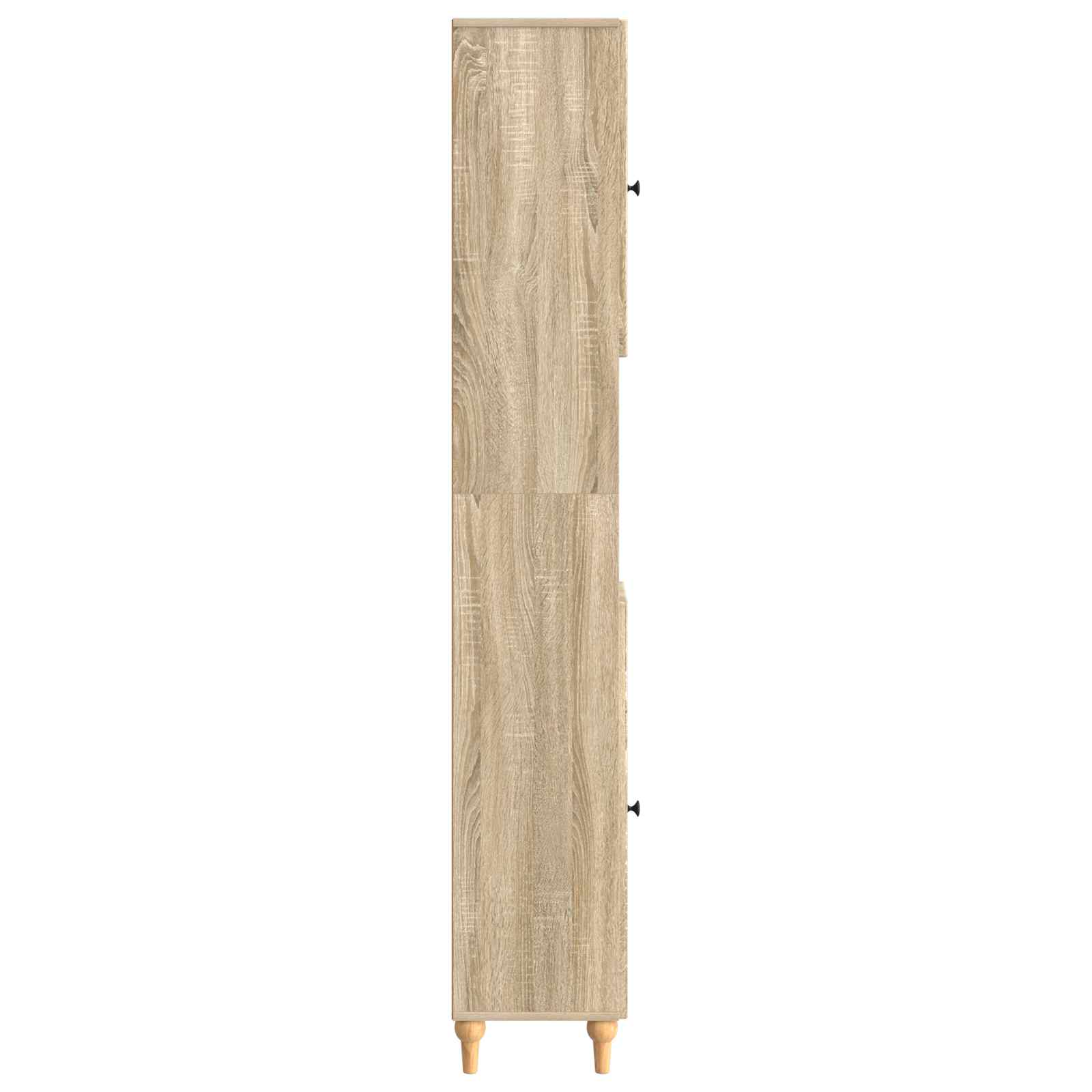 Badkamerkast met Open Plank ALKMAAR Sonoma Eiken