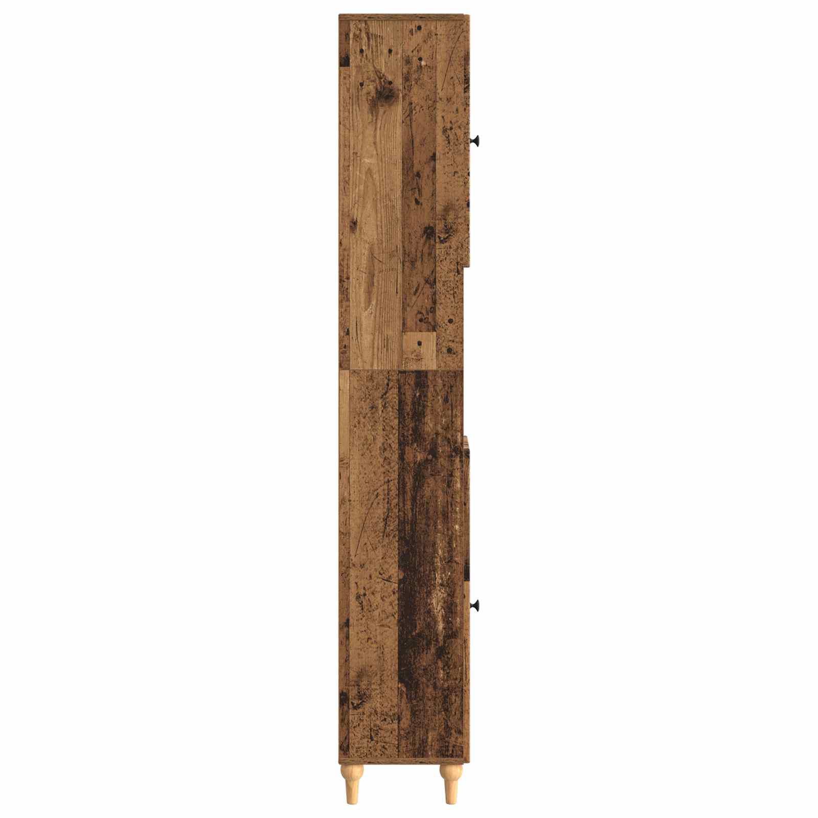 Badkamerkast met Open Plank ALKMAAR Oud hout 30 x 31 x 190 cm
