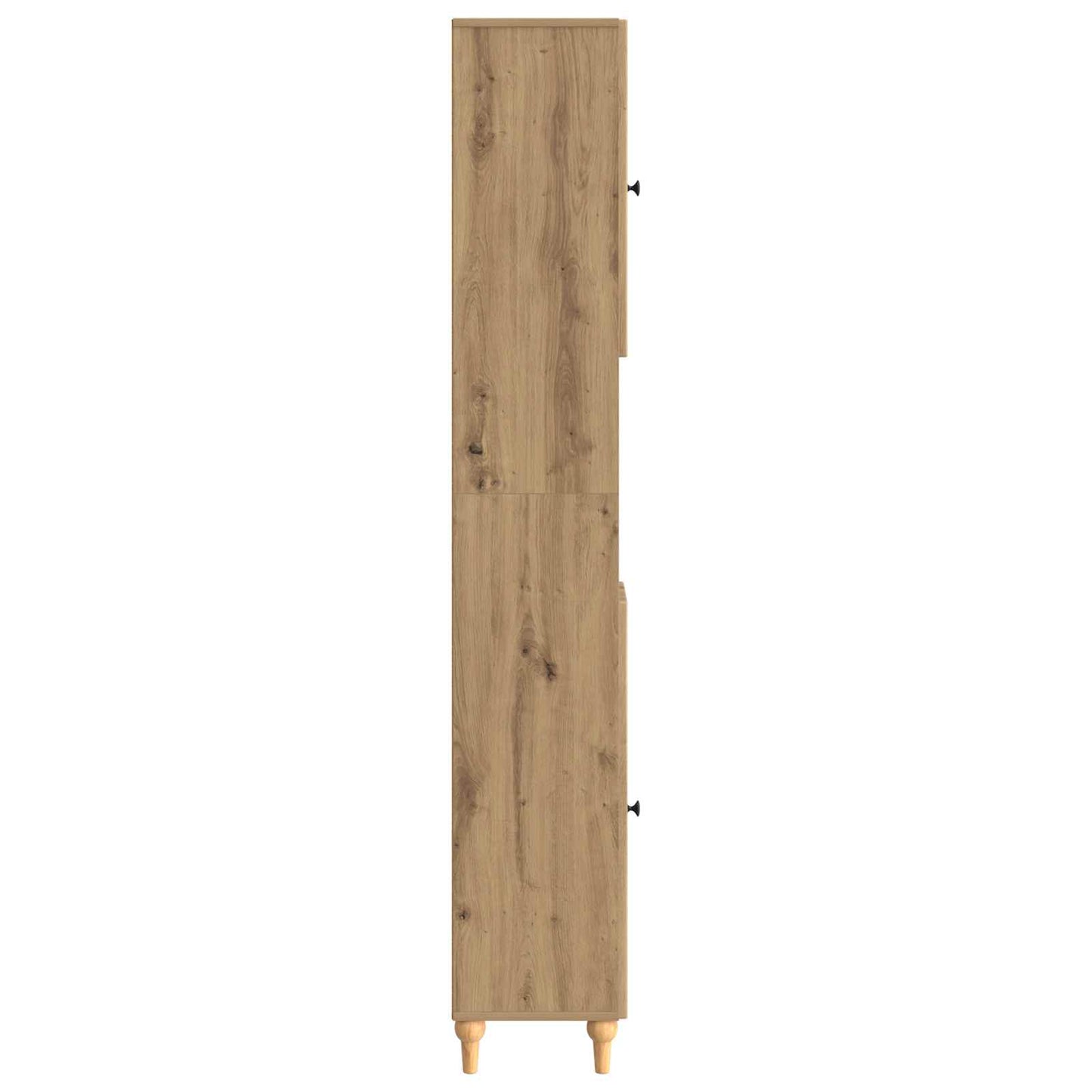 Badkamerkast met Open Plank ALKMAAR Artisanaal eiken