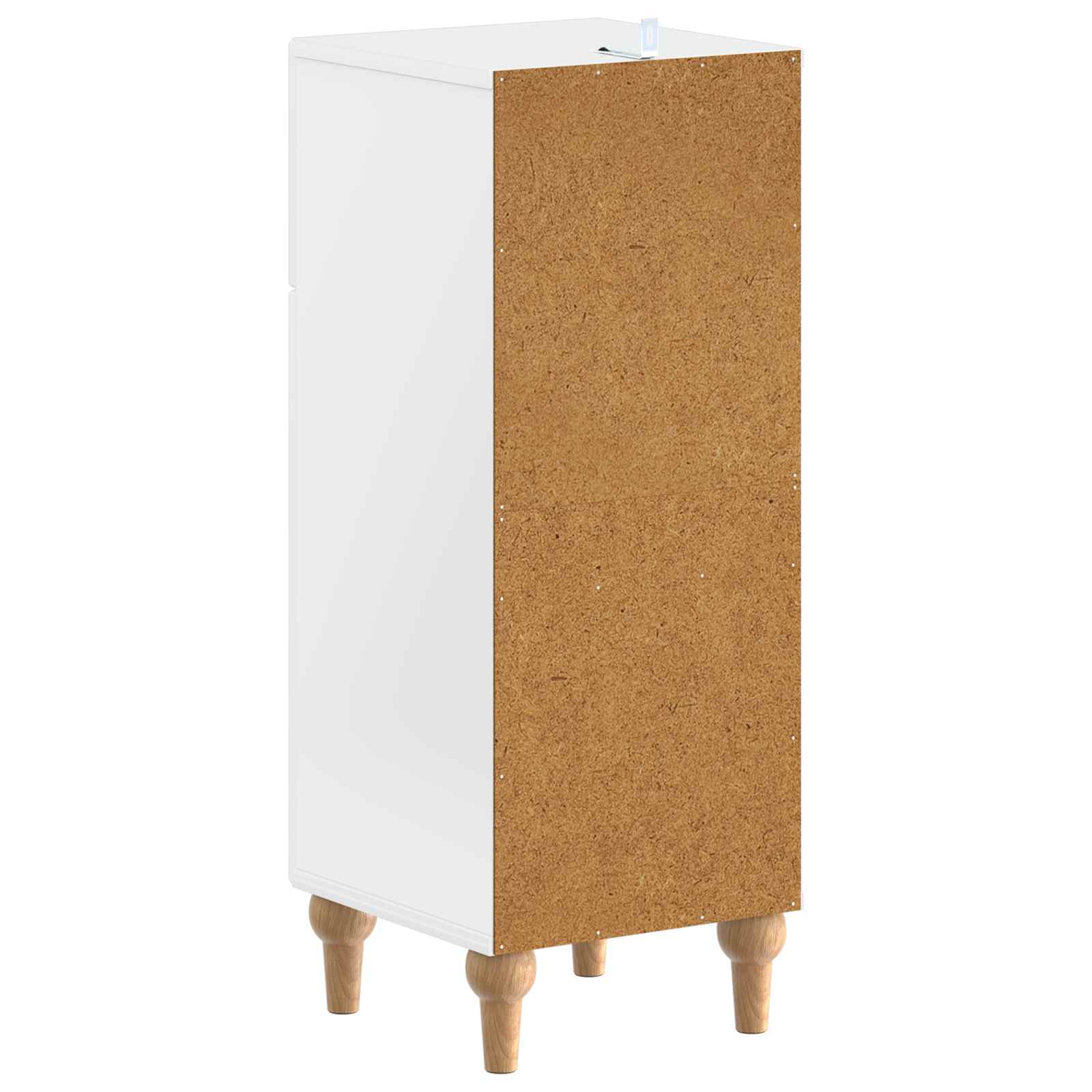 Badkamer Opbergkast ALKMAAR Hoogglans Wit 30 x 31 x 80 cm