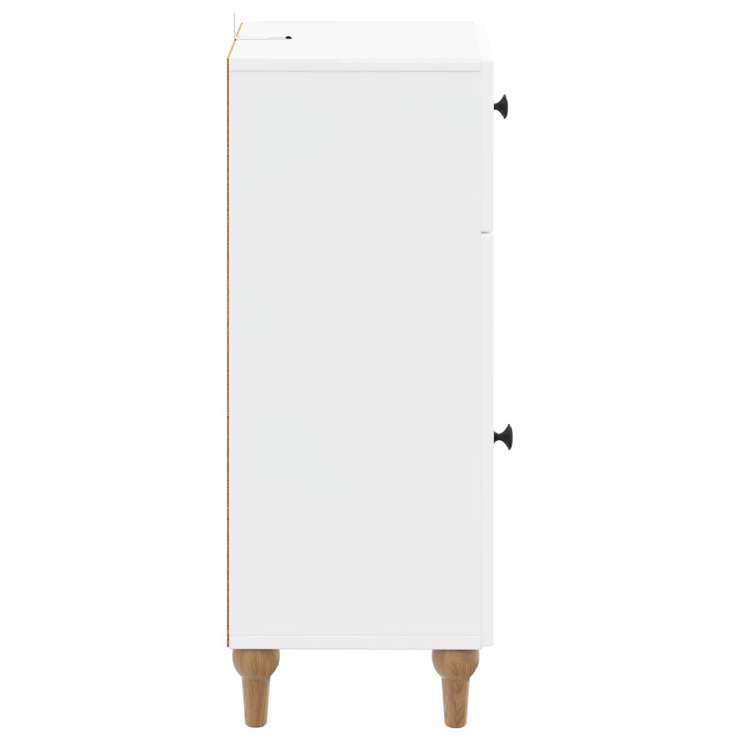 Badkamer Opbergkast ALKMAAR Hoogglans Wit 30 x 31 x 80 cm
