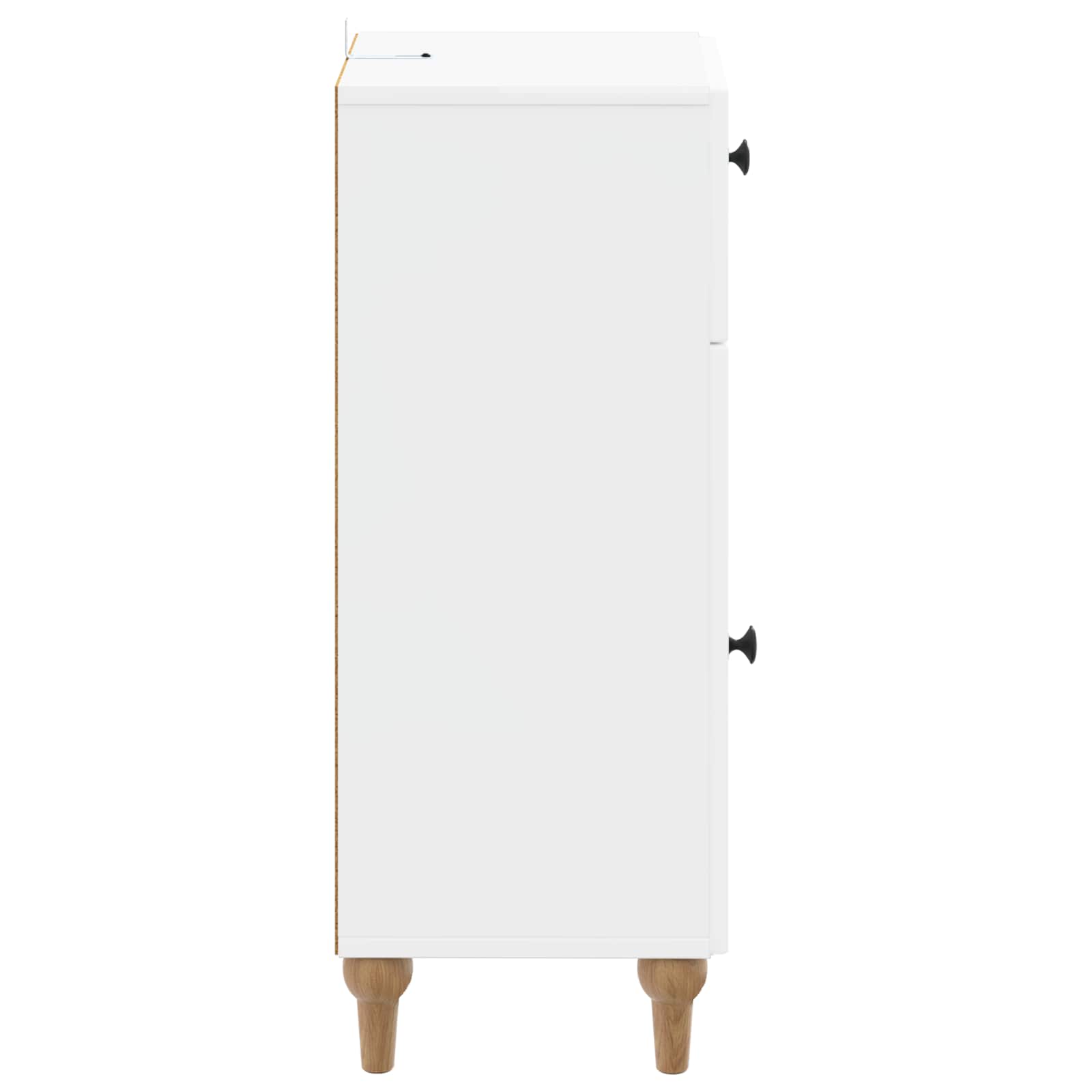 Badkamer Opbergkast ALKMAAR Hoogglans Wit 30 x 31 x 80 cm