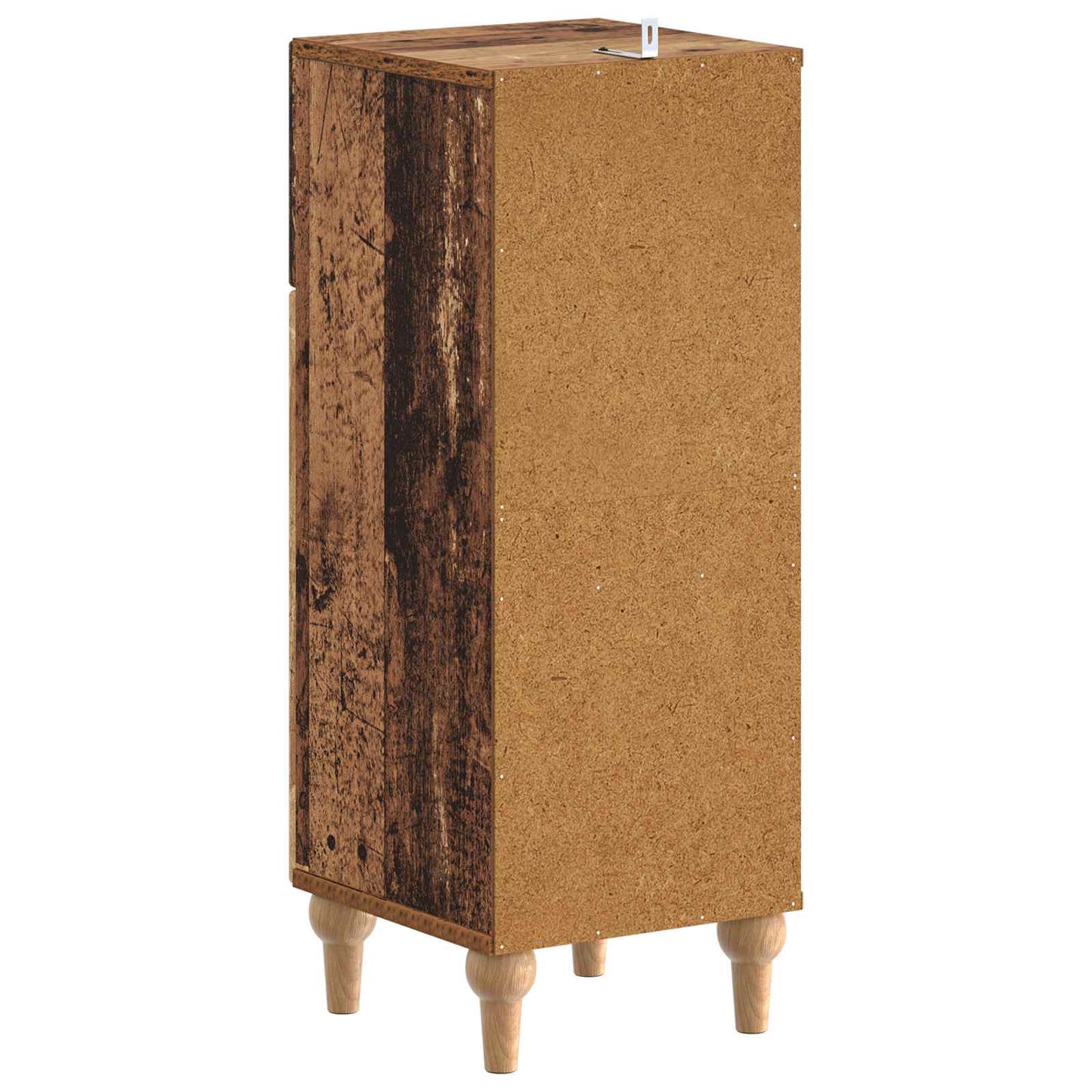 Badkamer Opbergkast ALKMAAR Oud hout 30 x 31 x 80 cm
