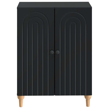 Badkamer Opbergkast ALKMAAR Zwart 59,5 x 31 x 80 cm