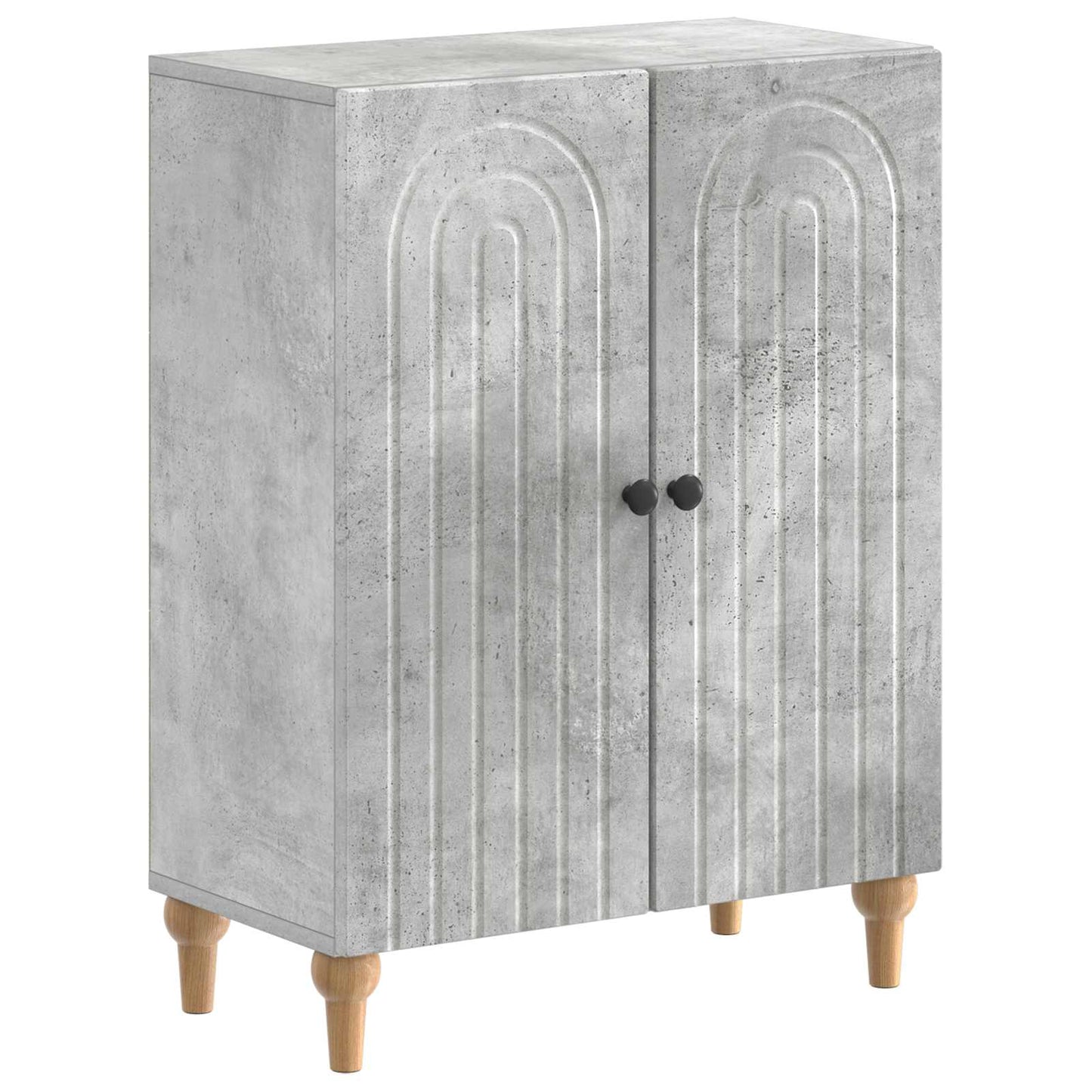 Badkamer Opbergkast ALKMAAR Betongrijs 59,5 x 31 x 80 cm