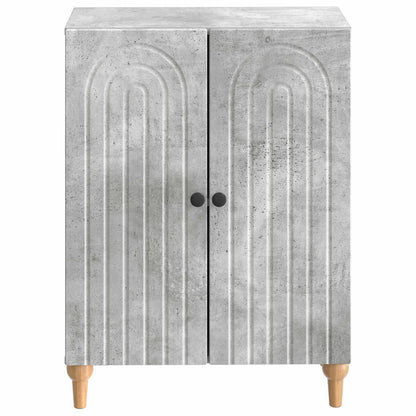 Badkamer Opbergkast ALKMAAR Betongrijs 59,5 x 31 x 80 cm