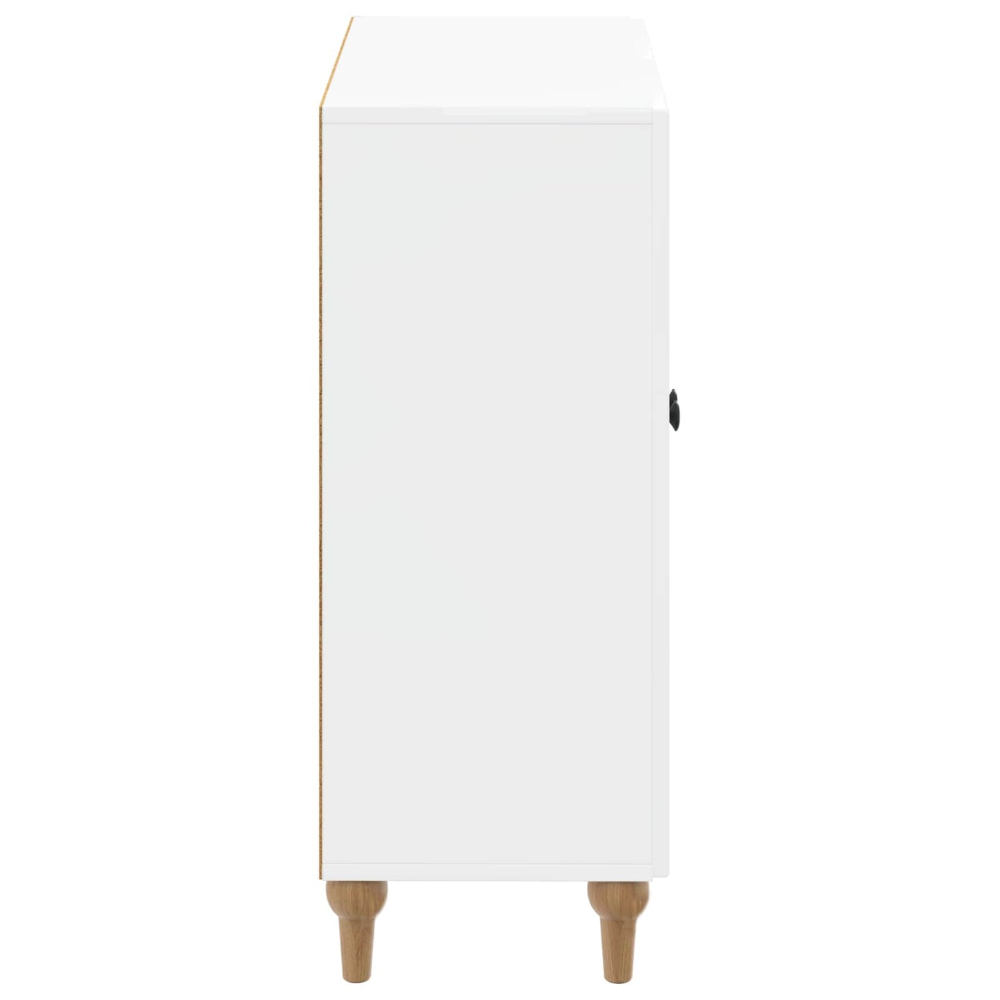 Badkamer Opbergkast ALKMAAR Hoogglans Wit 59,5 x 31 x 80 cm