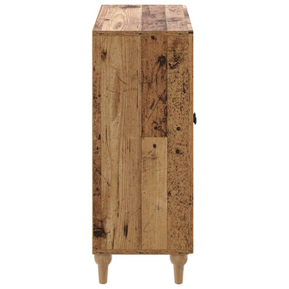 Badkamer Opbergkast ALKMAAR Oud hout 59,5 x 31 x 80 cm