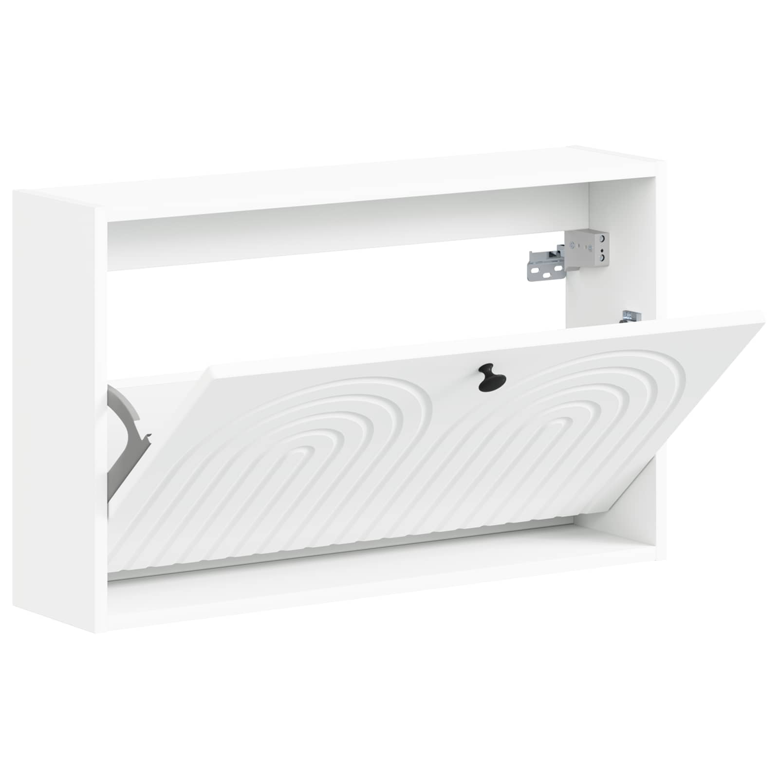Wandgemonteerde Schoenkast ALKMAAR 71 x 17 x 43 cm Bewerkt hout