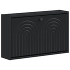 Wandgemonteerde Schoenkast ALKMAAR 71 x 17 x 43 cm Bewerkt hout