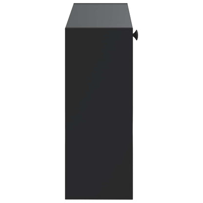 Wandgemonteerde Schoenkast ALKMAAR 71 x 17 x 43 cm Bewerkt hout