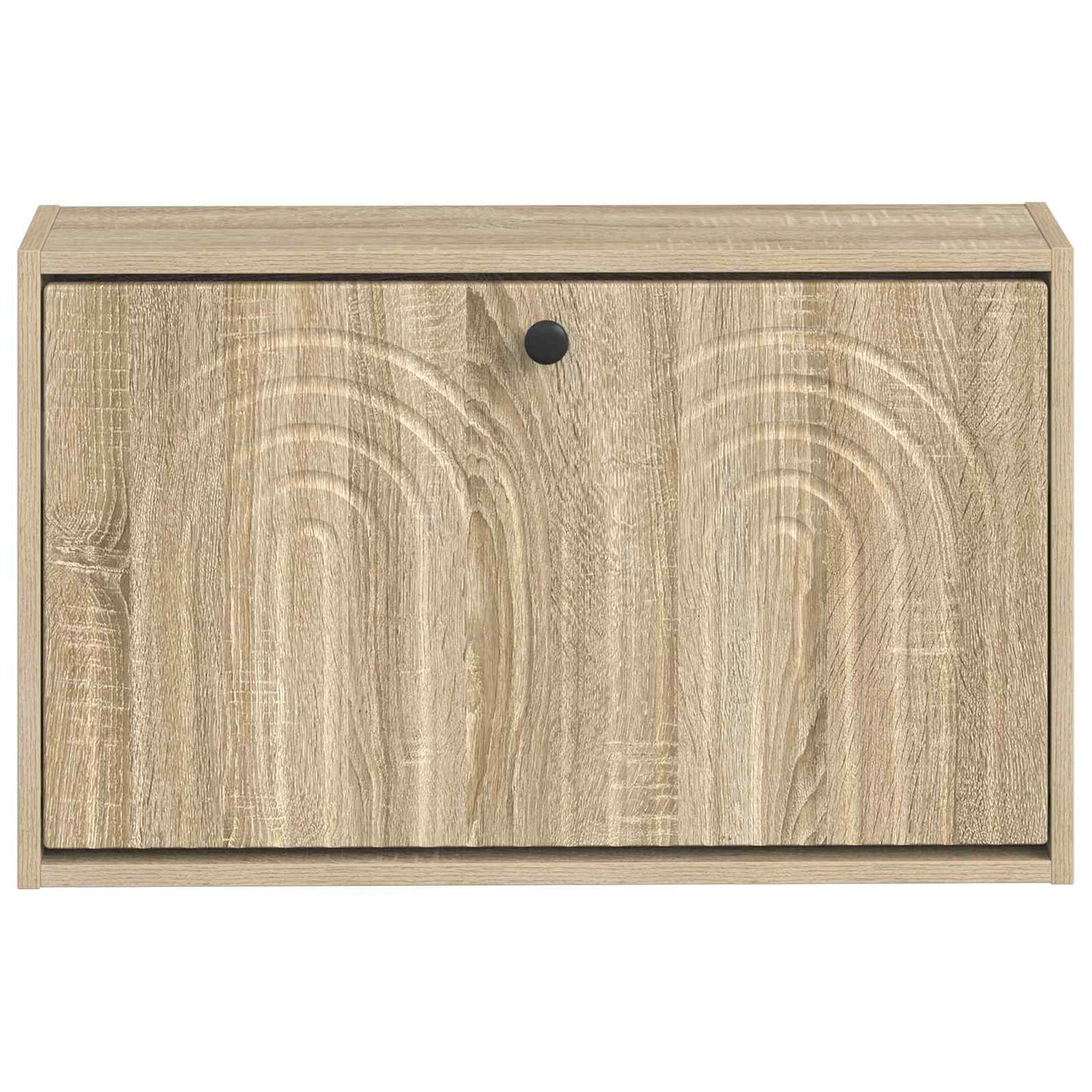 Wandgemonteerde Schoenkast ALKMAAR 71 x 17 x 43 cm Bewerkt hout